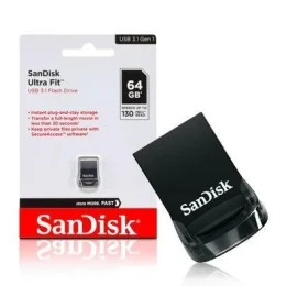 Pen Drive 64GB, Usb 3.1 Z43, Ultra Fit,  SDCZ430-064G-G46 Sandisk.