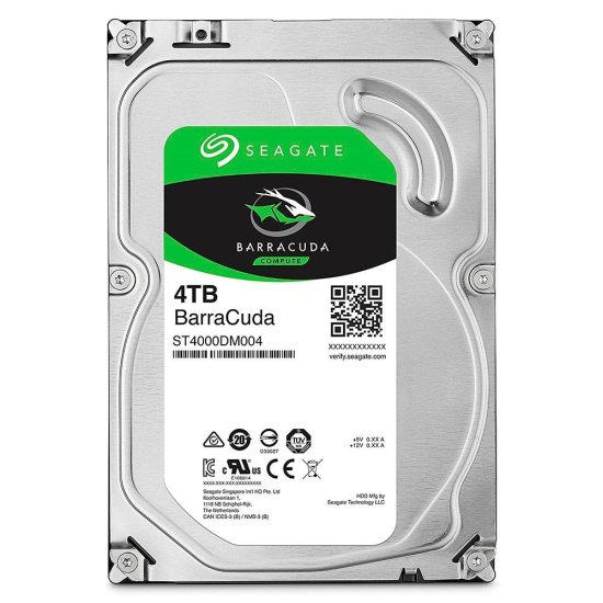 HD Seagate BarraCuda, 4TB, 3.5�, SATA - ST4000DM004