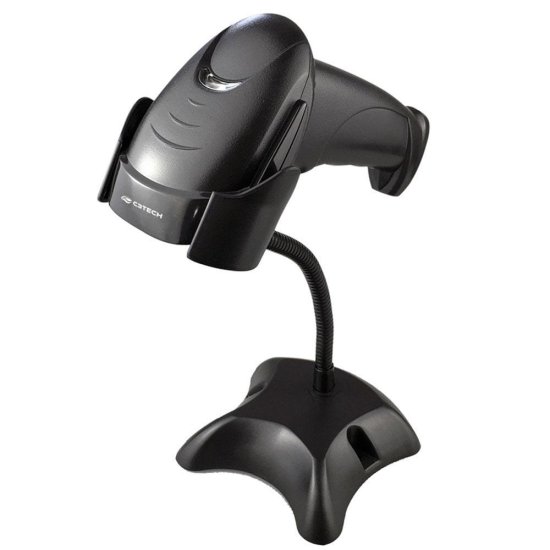 Leitor de C�digo de Barras Laser C3 Tech LB-50BK Preto