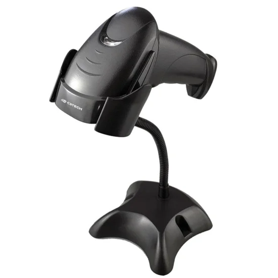 Leitor de Cdigo de Barras Laser C3 Tech LB-50BK Preto