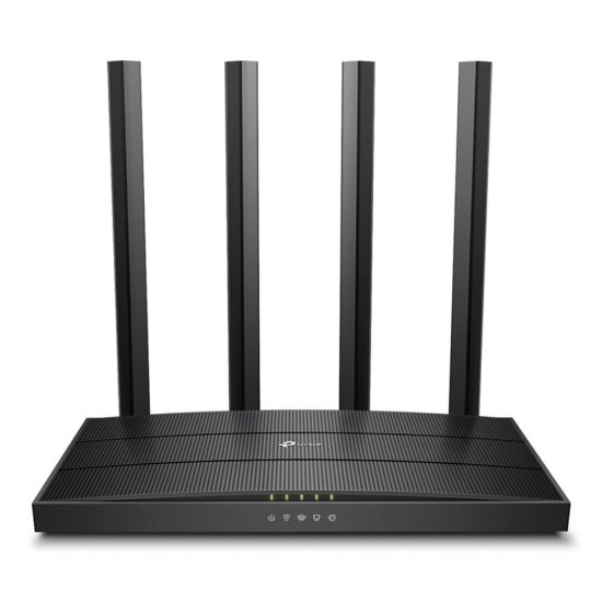 Roteador TP-Link Archer C6 V4, AC1300, MU-MIMO, Wireless Dual Band, 4x Antenas, Portas 4x Gigabit (1x WAN, 4x LAN)