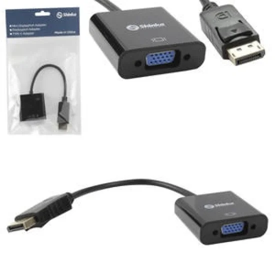 Conversor Displayport Macho Para VGA Fmea 25 Centmetros Preto