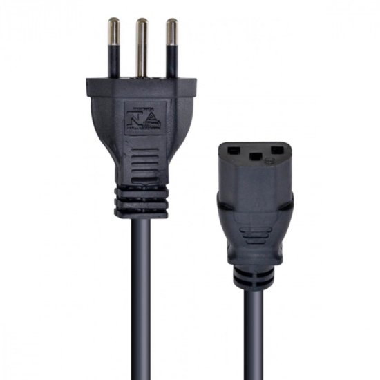 Cabo De For�a Para Fonte 3X0,50 MM 250V 10A 3 METROS Unidade