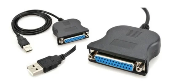 Cabo Adaptador USB Para Impressora Paralela - U/1284