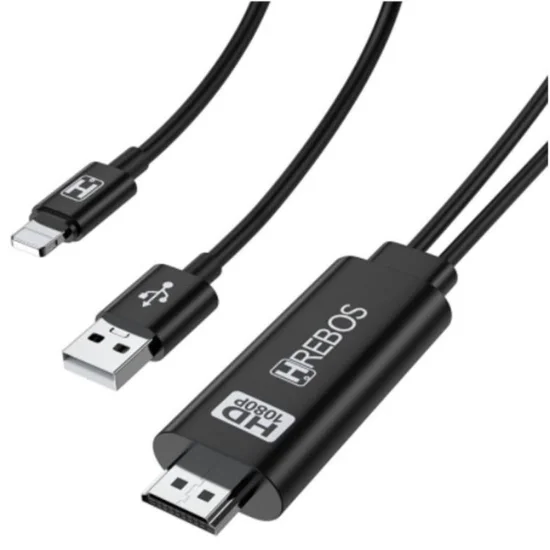 Cabo Conversor Usb-C HDMI 4K TYPE C - HDTV HS-152 Hrebos