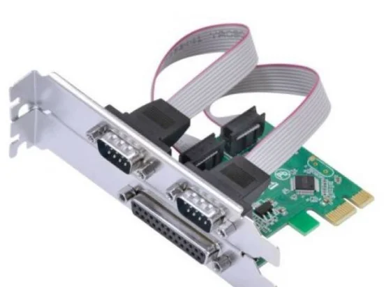 Placa PCI-E 2 Seriais + 1 Paralele GV PCI.076 Low Profile