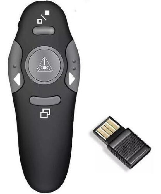 Apresentador Ponteiro Sem Fio Usb Rf Controle Remoto Exbom - LPT-8