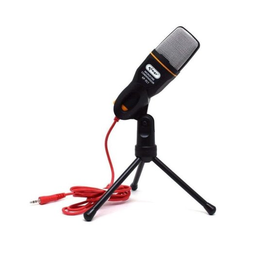 Microfone Condensador de Mesa Com Trip� Knup - KP-917