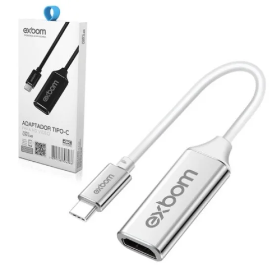 Conversor de Vdeo Tipo-C para HDMI fmea 4K 03777 - U3V-X40