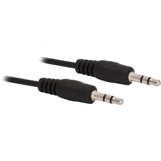 Cabo P2ST X P2ST 1,5m PLC-201 Preto FORTREK