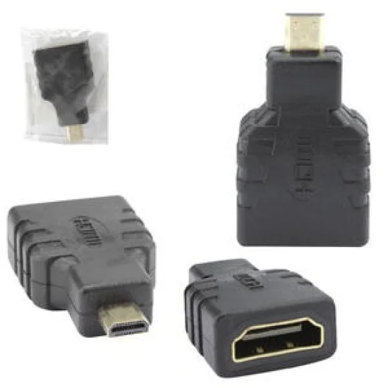 Adaptador HDMI Femea Para Micro HDMI Macho - OEM MINIHDMI