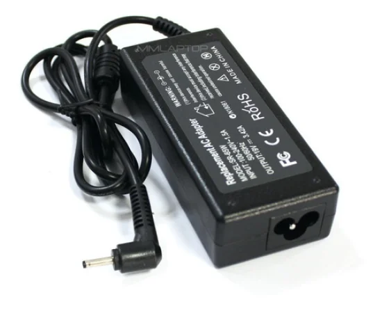 Fonte Carregador Para Notebook Acer 19V 3.42A 65w Plug Fino  3.0mm x 1.1mm (17047)
