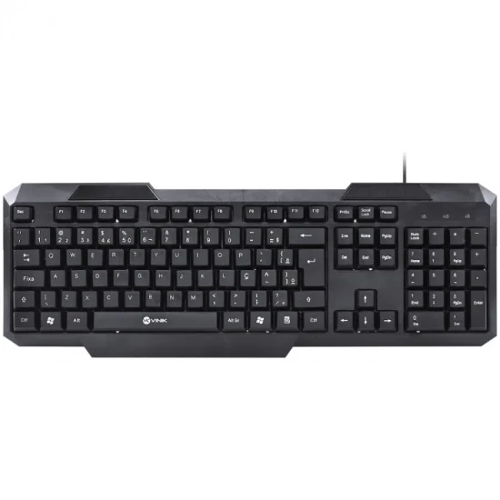 Teclado PS2 CORP ABNT2 Cabo 1.8M 107 Teclas Preto - CT200
