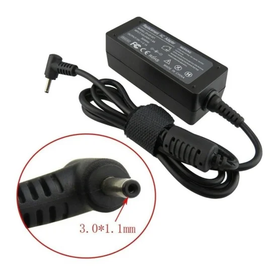 Fonte Carregador Para Ultrabook Samsung 19v 2 1a 40w Plug Fino (17019)