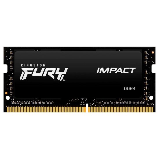 Mem�ria Kingston Fury Impact, 16GB, 2666MHz, DDR4, CL15, Para Notebook - KF426S15IB1/16
