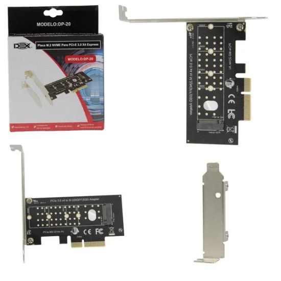 Placa M.2 Nvme Para Pci-E 3.0 X4 Express DP-20 DEX