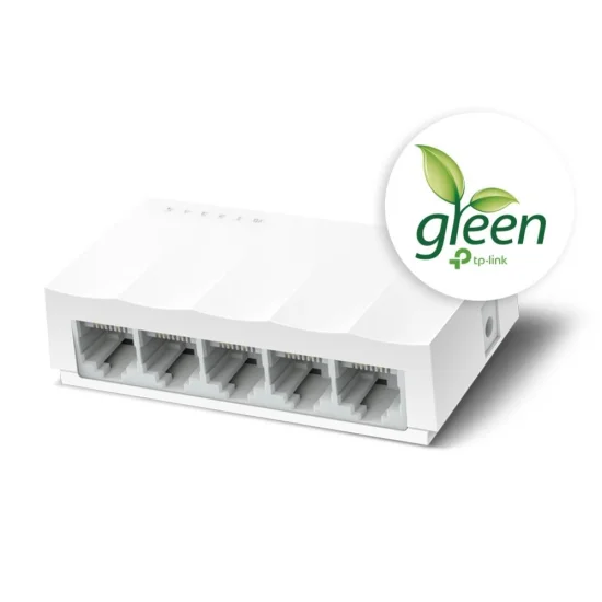 Switch Tp-link, 5 Portas, 10/100 Mbps, Branco, Bivolt - Ls1005