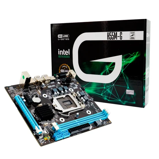 Placa Me Goline H55M-G / LGA 1156 / DDR3 Lan Gigabit