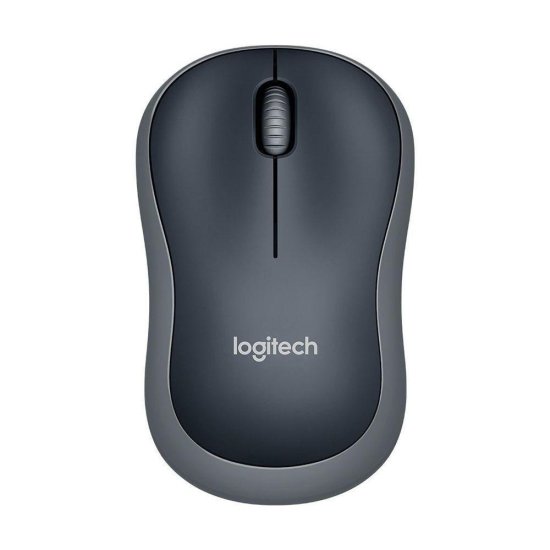 MOUSE USB SEM FIO LOGITECH M185 PRETO 910-002225-C