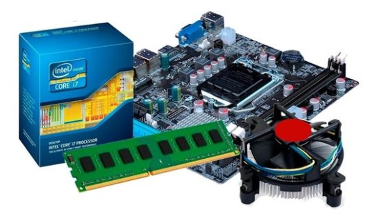 Kit Intel Core I7 16GB de Mem�ria + Cooler (3�Ger)