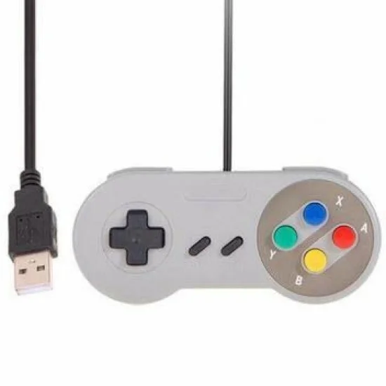 Controle Joystick Usb Super Snes Knup - KP-3124