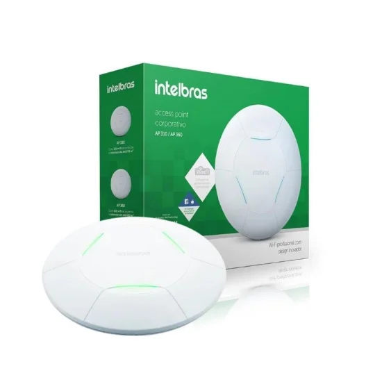 Access Point Intelbras AP310, Corporativo, 2.4GHz, 300MBps - 4750008