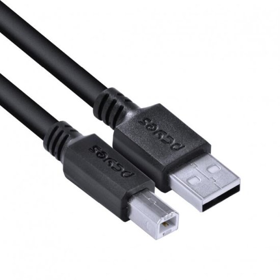 Cabo USB Para Impressora 2.0 3 Metros PUABM2-3 Pc Yes