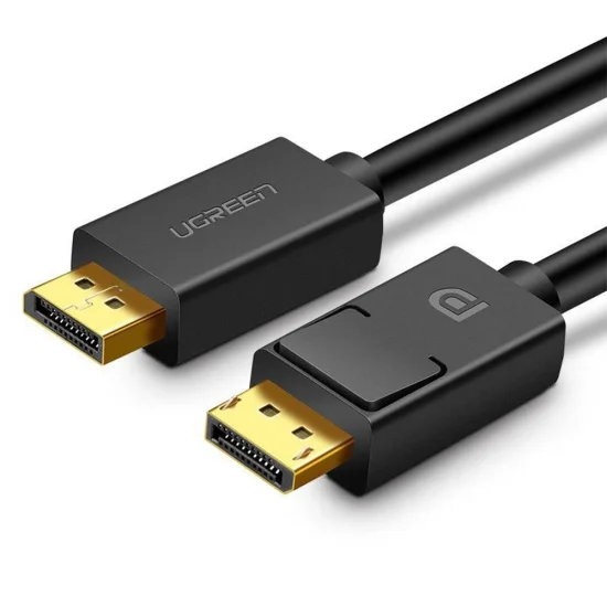 Cabo Vdeo Displayport Ugreen 4k-60Hz/144Hz Macho 1.5M Preto (10245)