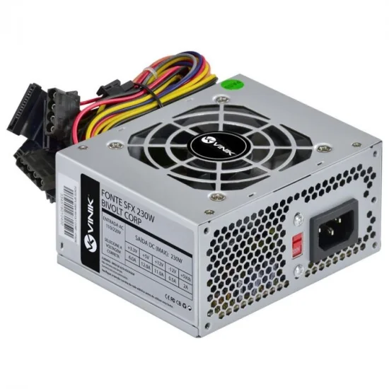Fonte SFX 230W Bivolt Corp - VFS230