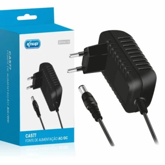 Fonte de Alimentao 9V 2A Bivolt KNUP - KP-CA577