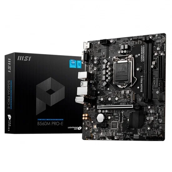 Placa Me MSI B560M PRO-E, Intel LGA 1200, mATX, DDR4