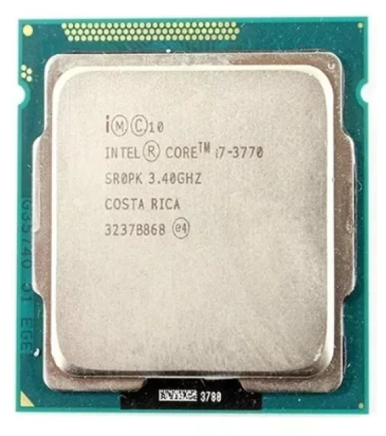 Processador Gamer Intel Core I7-3770 Cm8063701211600 De 4 Ncleos E 3.4ghz De Frequncia Com Grfica Integrada