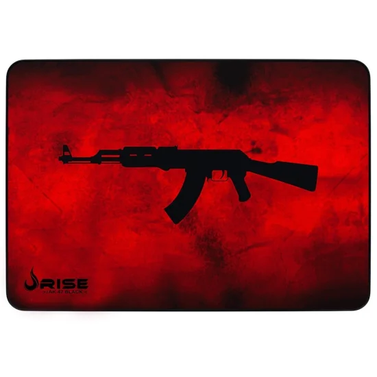 Mousepad Gamer Rise Mode AK47, Speed, Grande (420x290mm), Vermelho - RG-MP-05-AKR