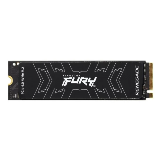 SSD 1 TB Kingston Fury Renegade, M.2 2280 PCIe, NVMe, Leitura: 7300MB/s e Gravao: 6000MB/s, Preto - SFYRS/1000G