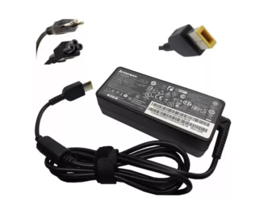 Fonte Carregador Para Notebook Lenovo 20v 3 25a Plug Retangular