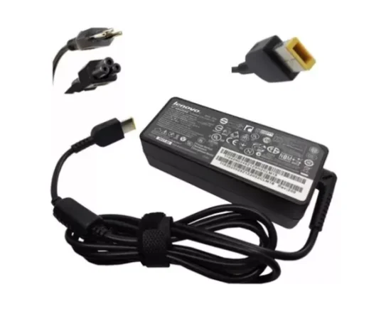 Fonte Carregador Para Notebook Lenovo 20v 3 25a Plug Retangular