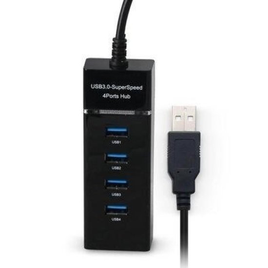 Hub Usb 3.0 4 Portas Branco Com Led 5gb/s UH-30A