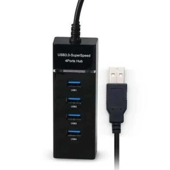 Hub Usb 3.0 4 Portas Branco Com Led 5gb/s UH-30A