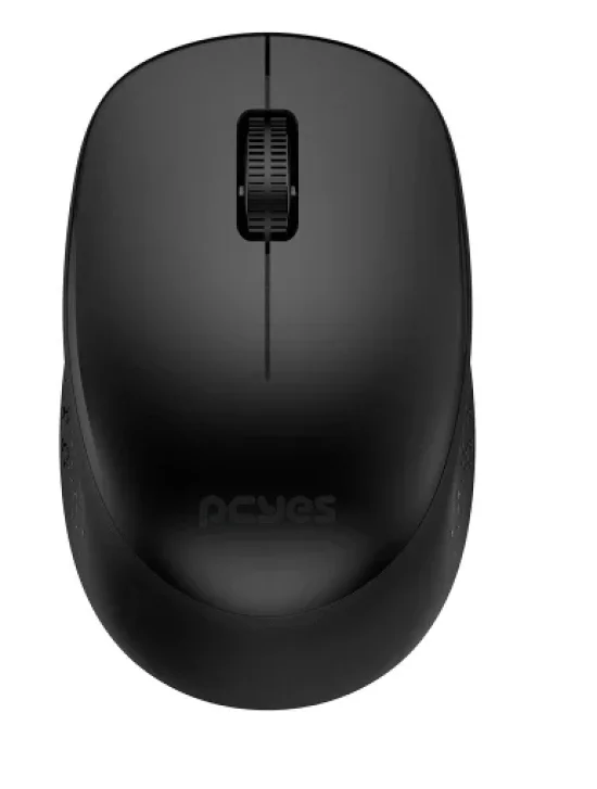 Mouse Sem Fio Mover Black 1600Dpi - Wireless 2.4Ghz - Silent Click - Pmmwscb