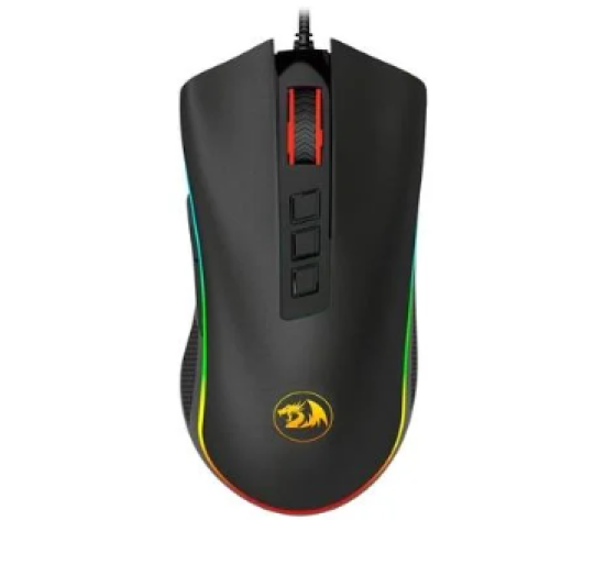Mouse Gamer Redragon Cobra, Chroma RGB, 10000DPI, 7 Bot�es, Preto - M711 V2