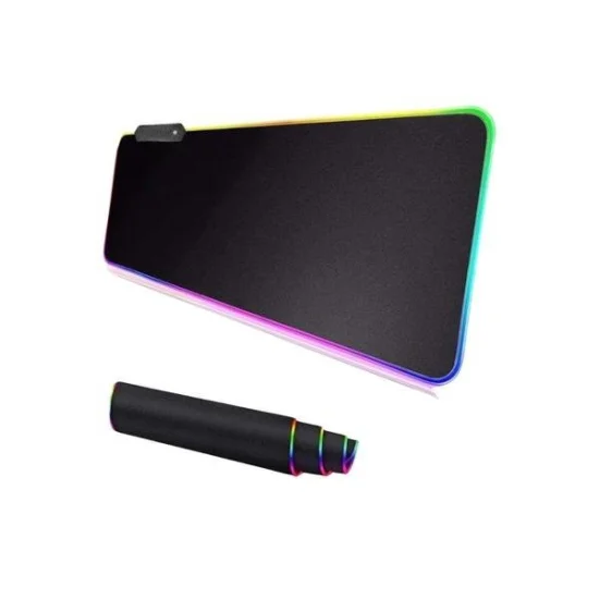 Mouse Pad Gamed Com Borda Led Colorido 357x255x4mm EXBOM MP-LED2535