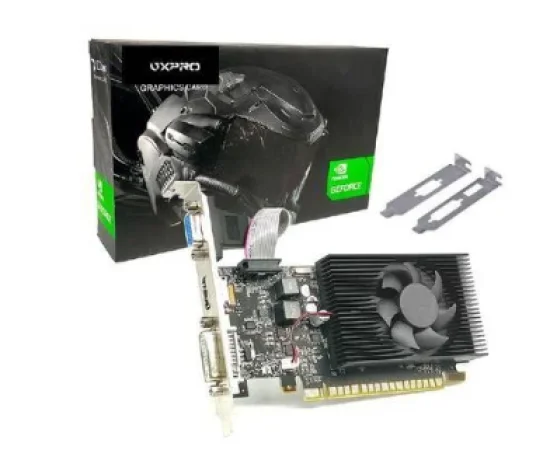 Placa De Video Vxpro 4gb Nvidia Gt 730 Ddr3 Low Profile Gt730lp-4gd3-c