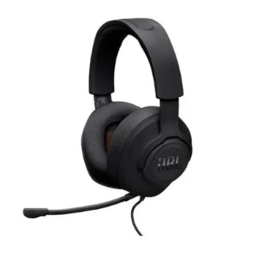 Fone De Ouvido Jbl Quantum 100 M2 Headset Gamer Preto Microfone Boom Destacvel - Na