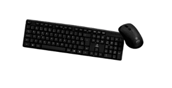 Kit Teclado Mouse Usb Kross C/ Fio Ke-km400v1 Preto
