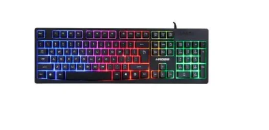 Teclado Gamer Kross Elegance Njord, LED Colorido, Anti-Ghosting, ABNT2 - KE-KG105