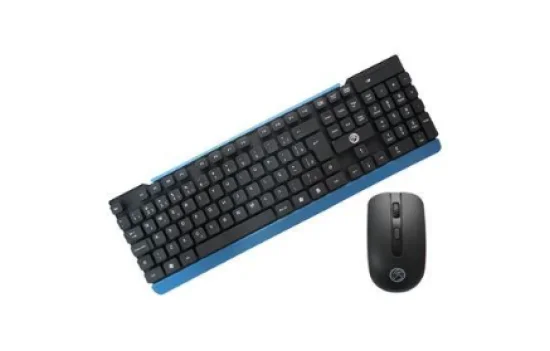 Kit Teclado e Mouse sem Fio Brazil PC BPC-5271/17 - ABNT2 - 1200DPI - Preto