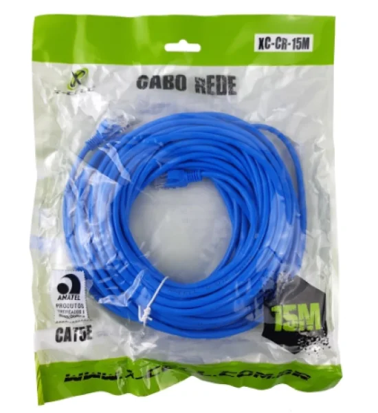 Cabo Rj45 X-cell Xc-cr - 15 Metros