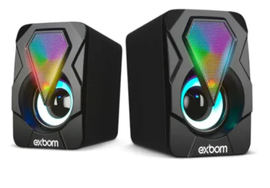 Caixa de Som Smart para PC/ Smartphone/ Notebook 6W Exbom - CS-C20