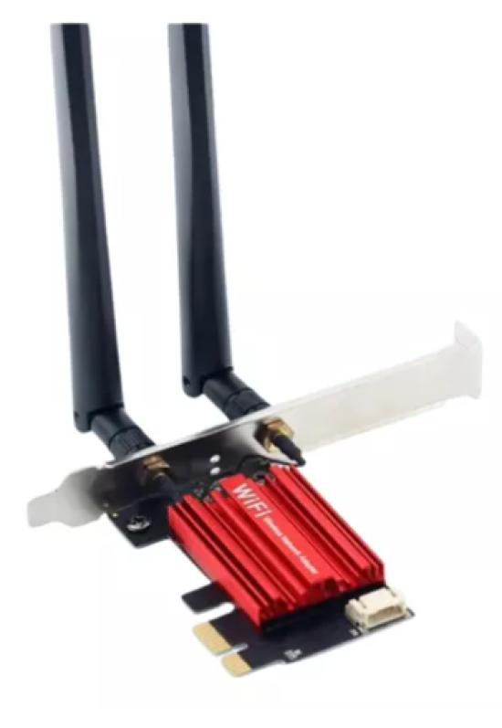 Placa Rede Wi-fi Dual Band 2.4/5ghz Wifi 5 C/ Bluetooth 4.0