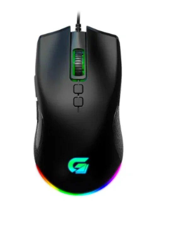 Mouse Gamer Fortrek Blackfire, LED RGB, 7200DPI, Switch Huano, 6 Botes, USB, Preto - 75683.
